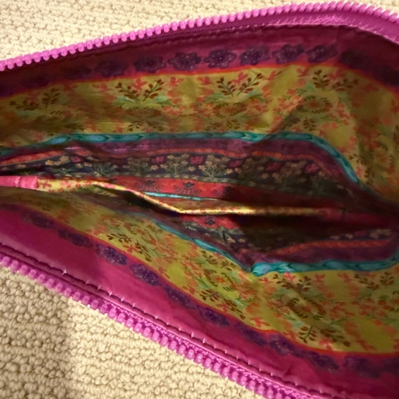 NATURAL LIFE Black Floral Pouch - Picture 4 of 5